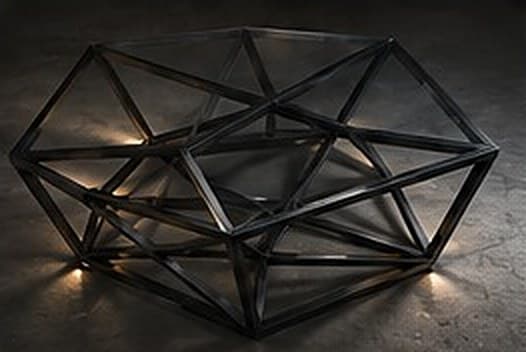 Morphis sehpa, farklı açıdan geometrik form